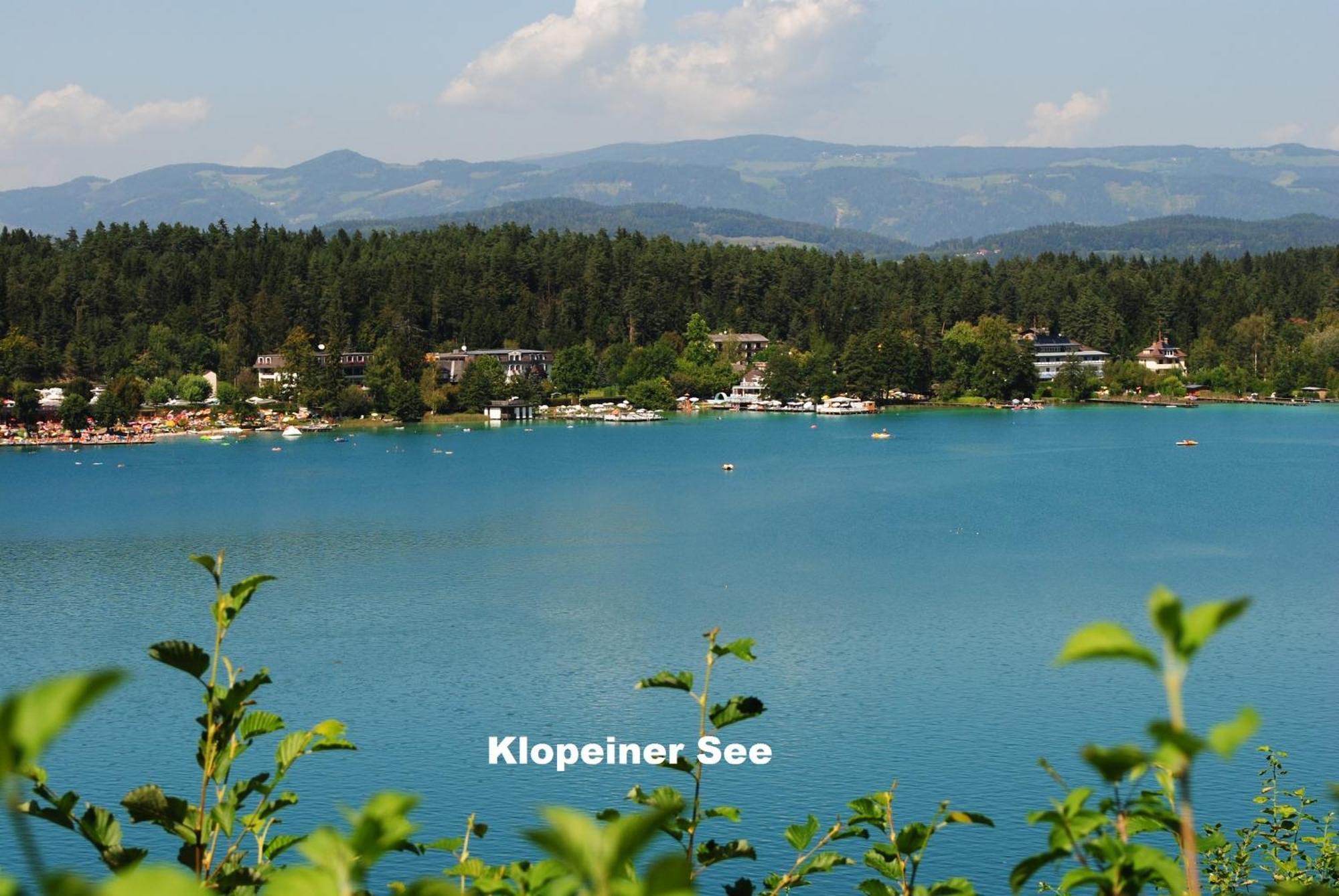 Gasthof Waldwirt Sankt Kanzian am Klopeiner See Bagian luar foto