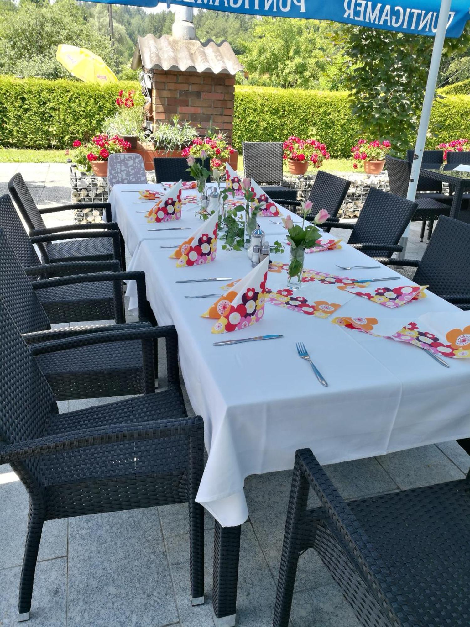 Gasthof Waldwirt Sankt Kanzian am Klopeiner See Bagian luar foto